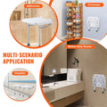 Folding Shower Seat 500lbs Wall Mounted Bench Seniors Pregnant Women