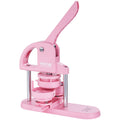 Button Maker 25/32/58mm 3-in-1 Pin Maker 300pcs Parts Pink