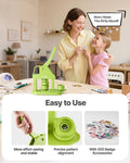 Button Maker Machine 32mm with 500pcs Parts Circle Cutter