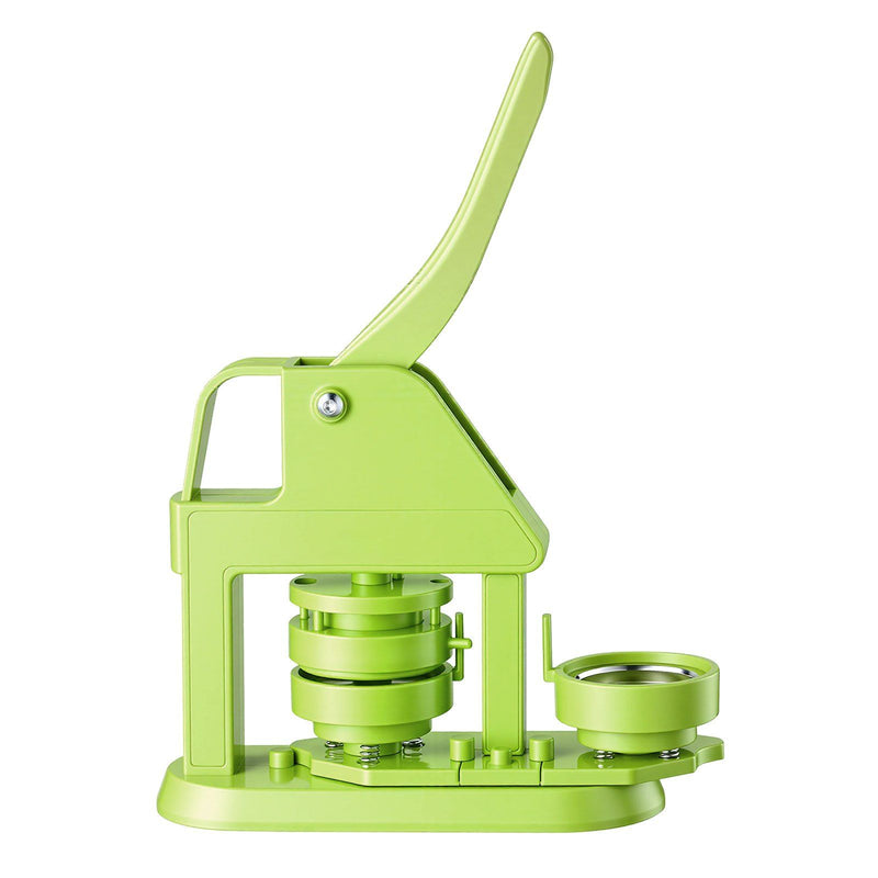 Button Maker Machine 58mm with 100pc Parts & Circle Cutter
