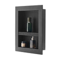 Shower Niche Recessed 40.6x50.8x10.2cm Wall Shelf Bathroom