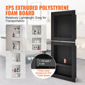 Shower Niche 40.64x40.64cm & 40.64x50.8cm Triple Shelf Black