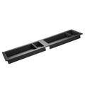 Shower Niche 40.6 x 81.3 + 40.6 x 81.3 cm Recessed Wall Shelf Bathroom