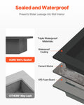 Shower Niche 40.6x81.3cm Recessed Wall Shelf Bathroom Storage