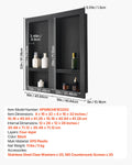 Shower Niche 40.6x81.3cm Recessed Wall Shelf Bathroom Storage