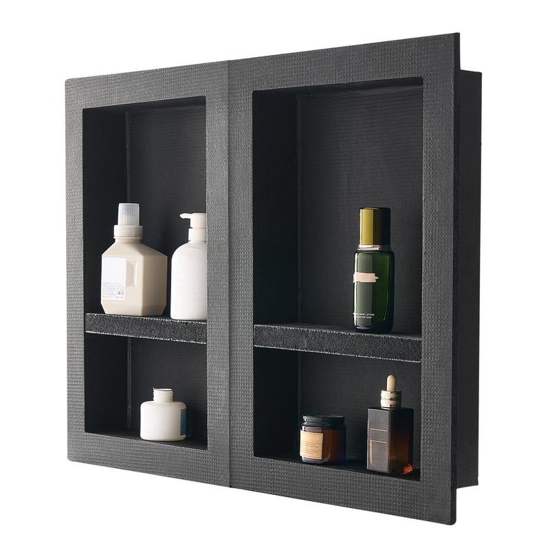 VEVOR Shower Niche 40.6x61cm Recessed Wall Organizer Bathroom Storage