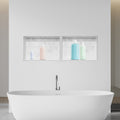 VEVOR Shower Niche 40.6x61cm Recessed Wall Organizer Bathroom Storage