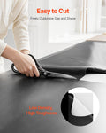 10 Mil Plastic Sheeting Roll 10x100ft Heavy Duty Black White