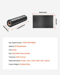 Plastic Sheeting 10m x 100m 6mil Black Heavy Duty Roll