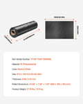 6Mil Plastic Sheeting Roll 10x100ft Heavy Duty Black White