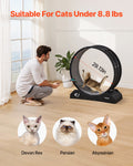 Cat Exercise Wheel 31.5in Large Running Treadmill Quiet Black