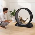 Cat Exercise Wheel 31.5in Large Running Treadmill Quiet Black