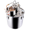 Moonshine Still 13.2Gal Alcohol Distiller Thumper Keg Water Pump