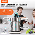 Moonshine Still 13.2Gal Alcohol Distiller Thumper Keg Water Pump