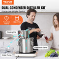Moonshine Still 3 Gallon Alcohol Distiller Stainless Steel Water Pump