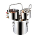 VEVOR Moonshine Still 3 Gal Alcohol Distiller Thumper Keg Water Pump