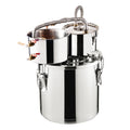 Moonshine Still 5 Gallon Alcohol Distiller with Thumper Keg 8W Pump