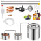Moonshine Still 8 Gallon Alcohol Distiller w Thumper Keg Water Pump