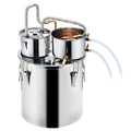 Moonshine Still 8 Gallon Alcohol Distiller Thumper Keg Water Pump