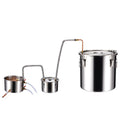 Moonshine Still 8 Gallon Alcohol Distiller Thumper Keg Water Pump