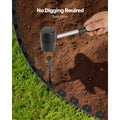 Landscape Edging, 3000 x 4 cm Plastic Garden Border Edging with 120 Spikes, No Dig, Flexible Lawn Edgings Roll, UV-Resistant Mini Fence Borders Pathway Edgings for Flower Beds Yard Paver