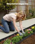 Landscape Edging 3000cm x 4cm Plastic Garden Border 120 Spikes UV