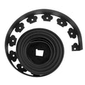 Plastic Garden Edging 2000x10cm 30 Spikes UV-Resistant Lawn Border