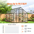15x Polycarbonate Greenhouse Panels 2'x4' UV Protected Corrugated