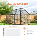 5x Polycarbonate Greenhouse Panels 2'x4' 0.32