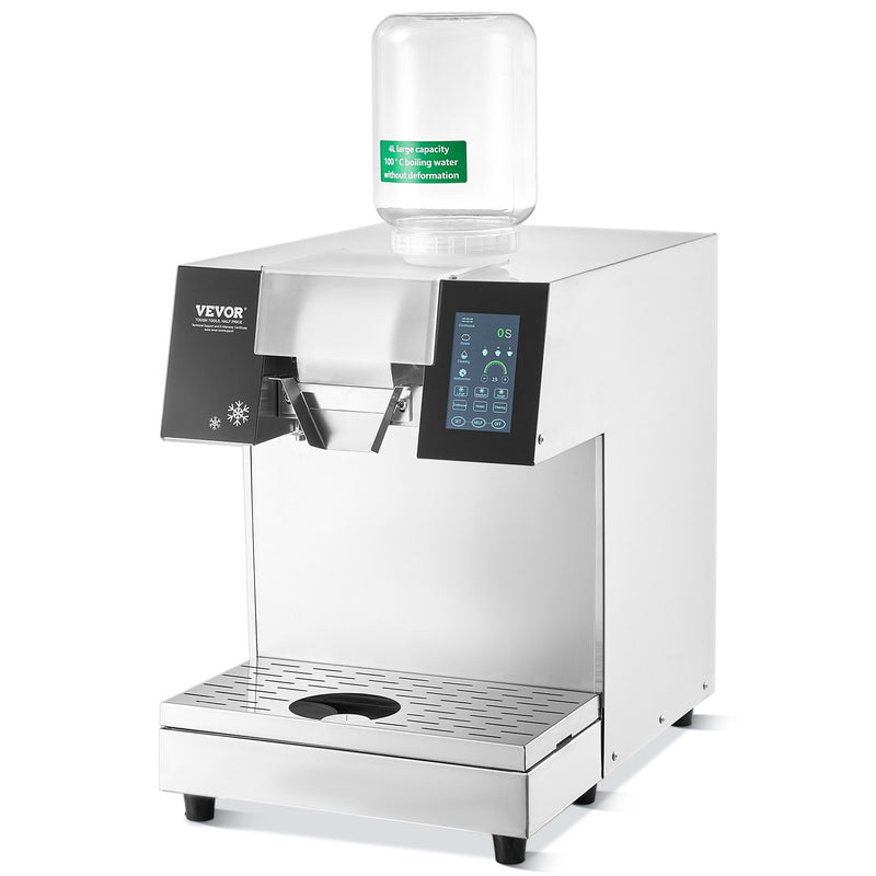 Commercial Snowflake Ice Machine 397LBS/24H Stainless Steel