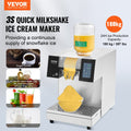 Commercial Snowflake Ice Machine 397LBS/24H Stainless Steel
