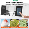Commercial Snowflake Ice Machine 397LBS/24H Stainless Steel