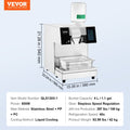 Commercial Snowflake Ice Machine 397LBS/24H Stainless Steel