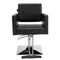 Barber Chair Heavy Duty Hydraulic Swivel Black 330lbs Salon Hair