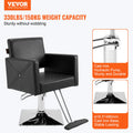 Barber Chair Heavy Duty Hydraulic Swivel Black 330lbs Salon Hair
