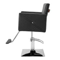Barber Chair Heavy Duty Hydraulic Swivel Black 330lbs Salon Hair