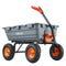 Poly Garden Dump Cart 544kg Capacity Steel Frame 13