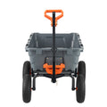 Poly Garden Dump Cart 544kg Capacity Steel Frame 13