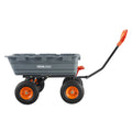 Poly Garden Dump Cart 544kg Capacity Steel Frame 13