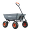 Poly Garden Dump Cart 272kg Capacity Steel Frame 10