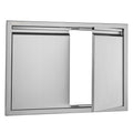 BBQ Access Door 762x532mm Stainless Steel Outdoor Kitchen Flush Mount