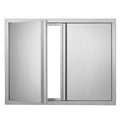 BBQ Access Door 787x609mm Stainless Steel Flush Mount Outdoor