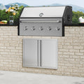 BBQ Access Door 787x609mm Stainless Steel Flush Mount Outdoor