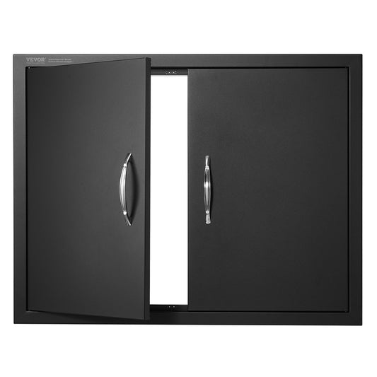 BBQ Access Door 788x610mm Double Outdoor Kitchen Flush Mount