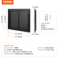 BBQ Access Door 788x610mm Double Outdoor Kitchen Flush Mount
