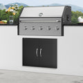 BBQ Access Door 788x610mm Double Outdoor Kitchen Flush Mount