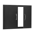 BBQ Access Door 788x610mm Double Outdoor Kitchen Flush Mount