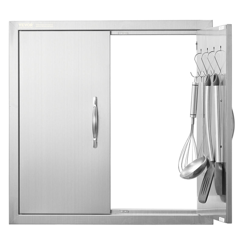 BBQ Access Door 610x610mm Stainless Steel Double Wall