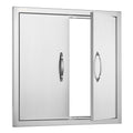 BBQ Access Door 610x610mm Stainless Steel Double Wall