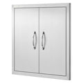 BBQ Access Door 610x610mm Stainless Steel Double Wall